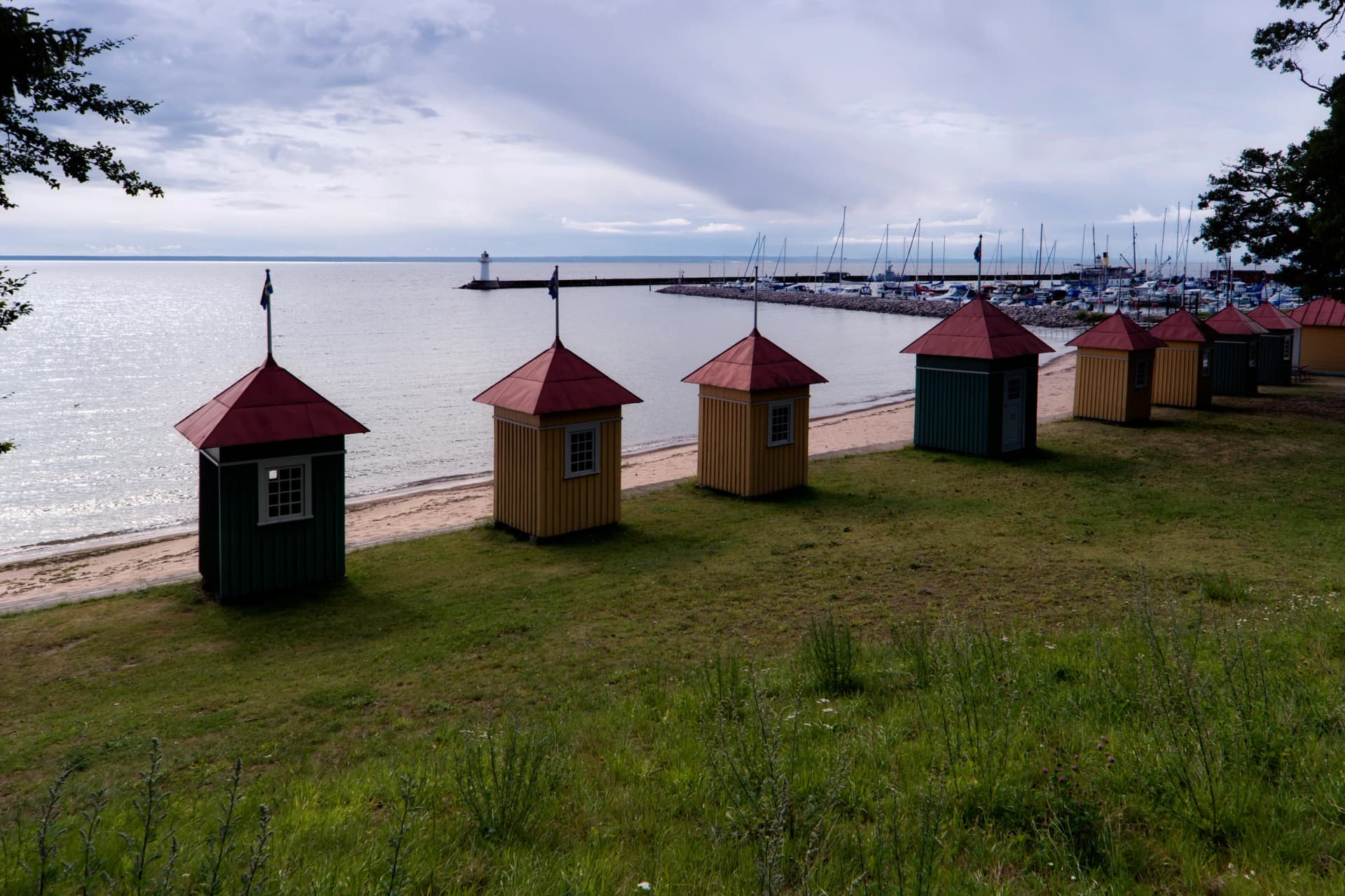 Vättern See bei Hjo in Schweden