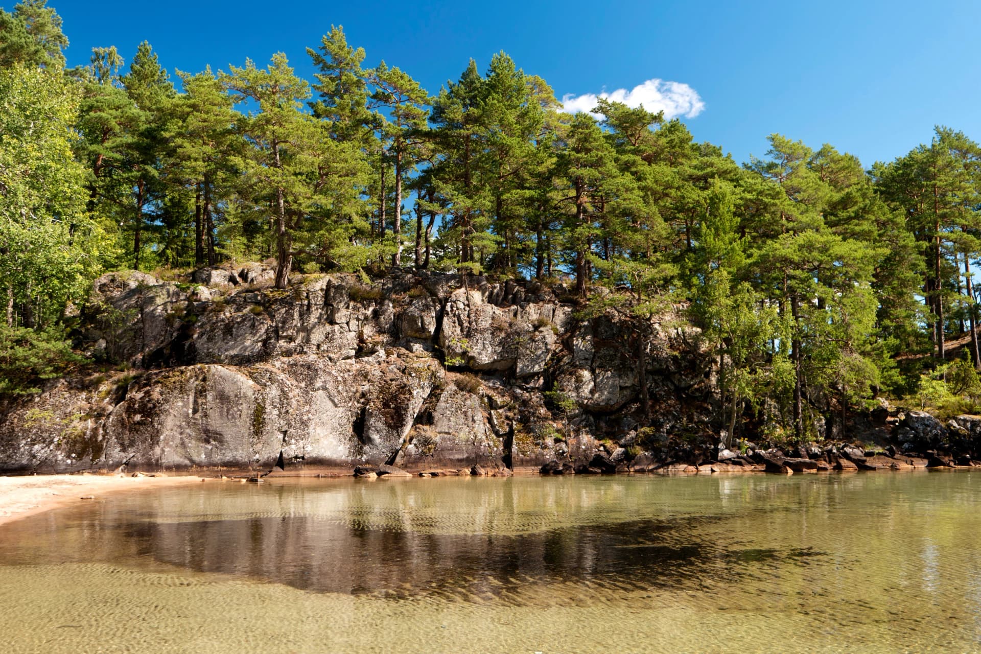 Am Vänern See in Schweden