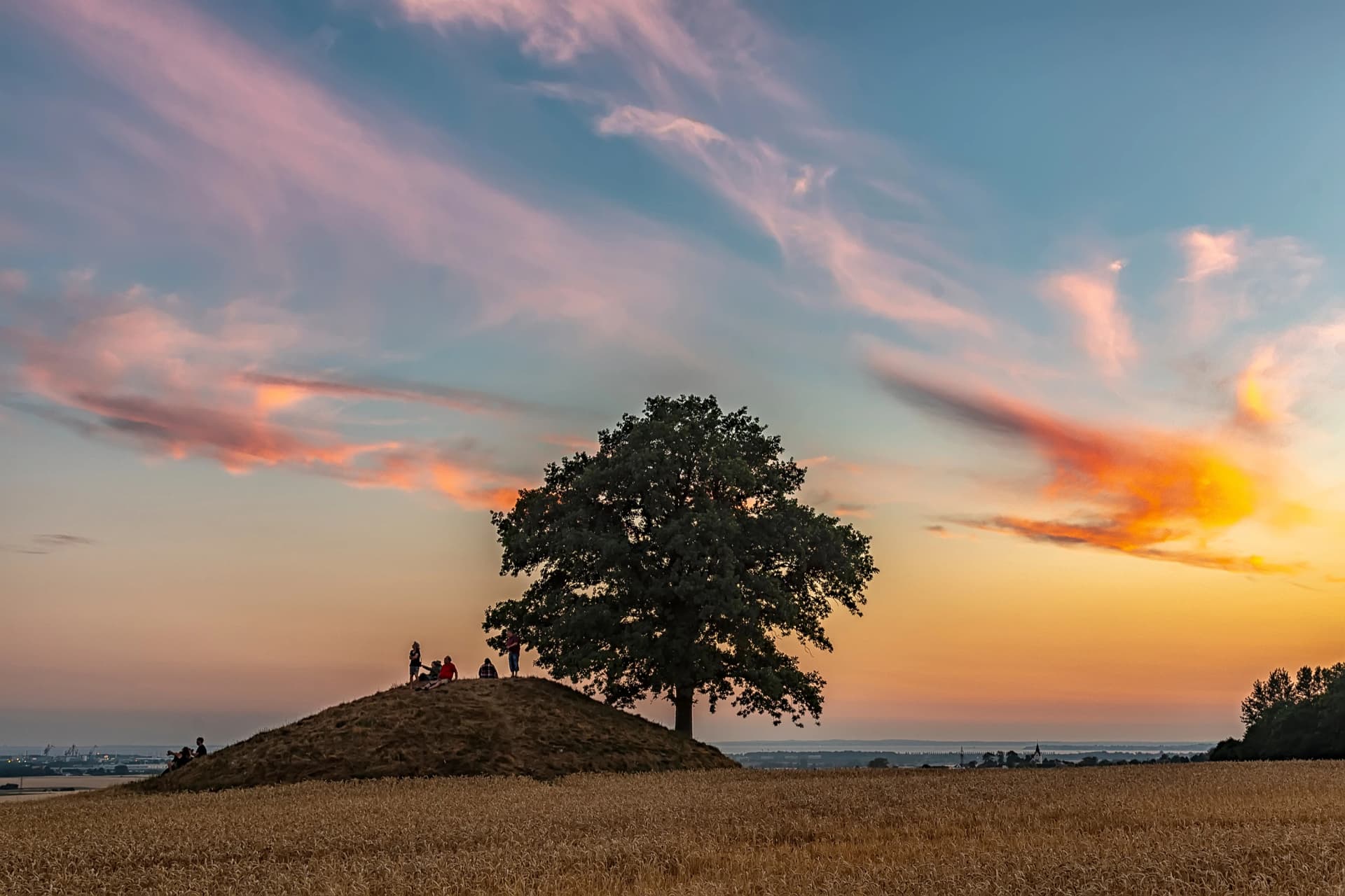 Ronneberga Backar at Dawn