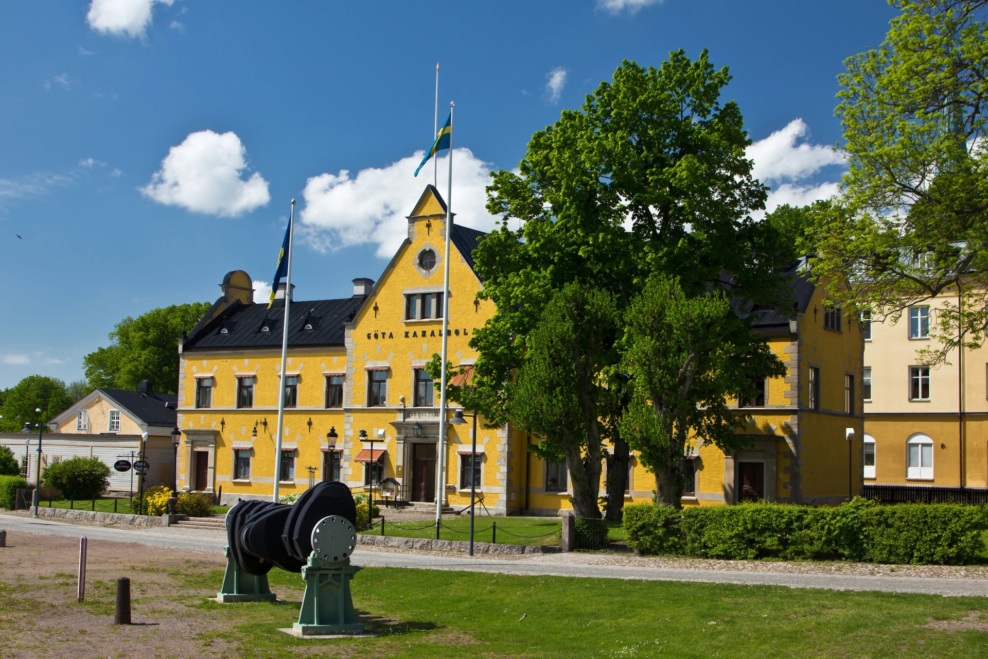 Haus am Göta Kanal in Motala 2