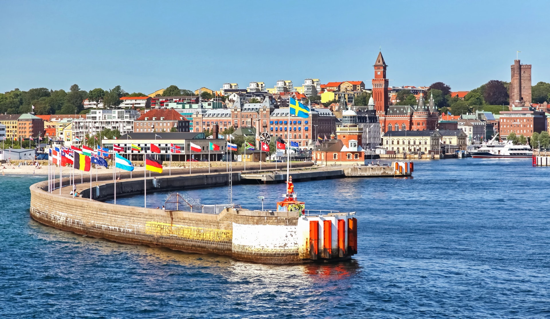 Helsingborg, town in Sweden