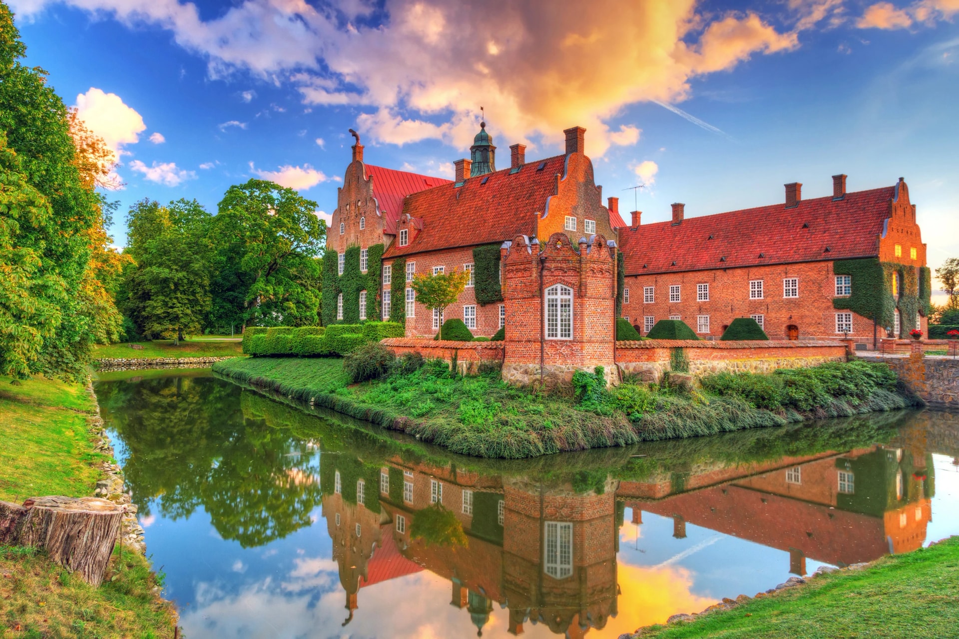 Renaissance Trolle-Ljungby Castle in southern Sweden
