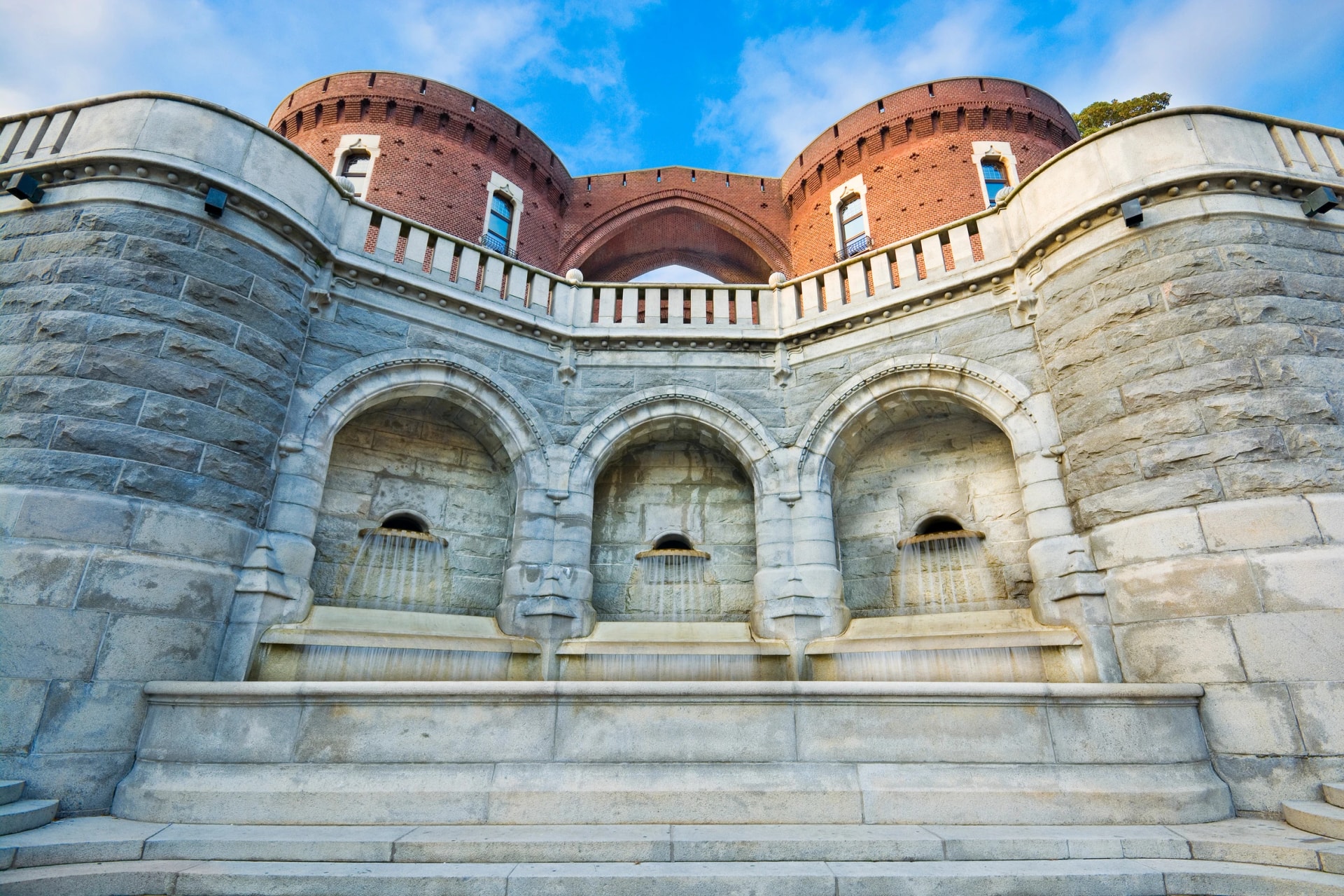 Terrasstrapporna - historic staircase in Helsingborg, Sweden